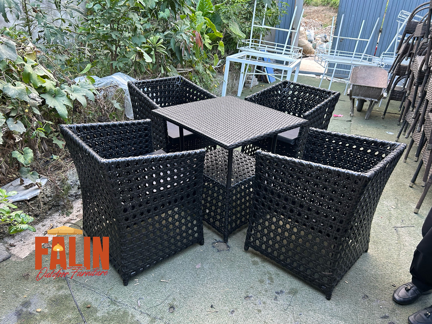 Premium Rattan sofa chair set