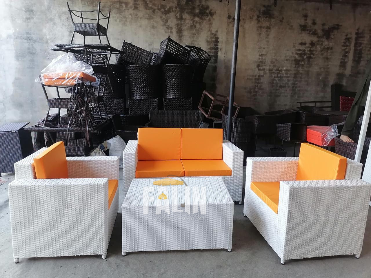 Relux Rattan 5 Seater sofa set