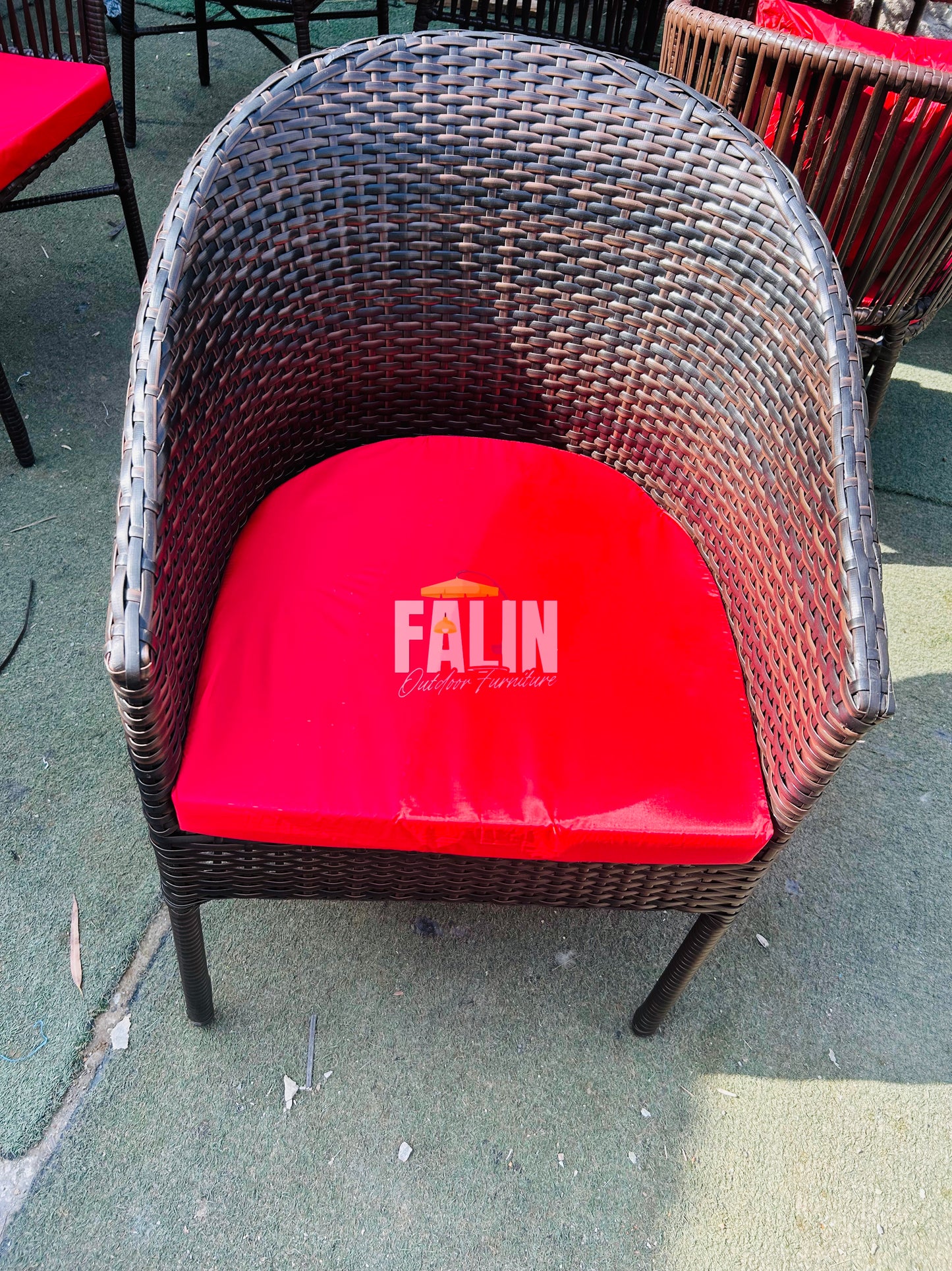 🔥 D body Shap Rattan Chair ! 🔥