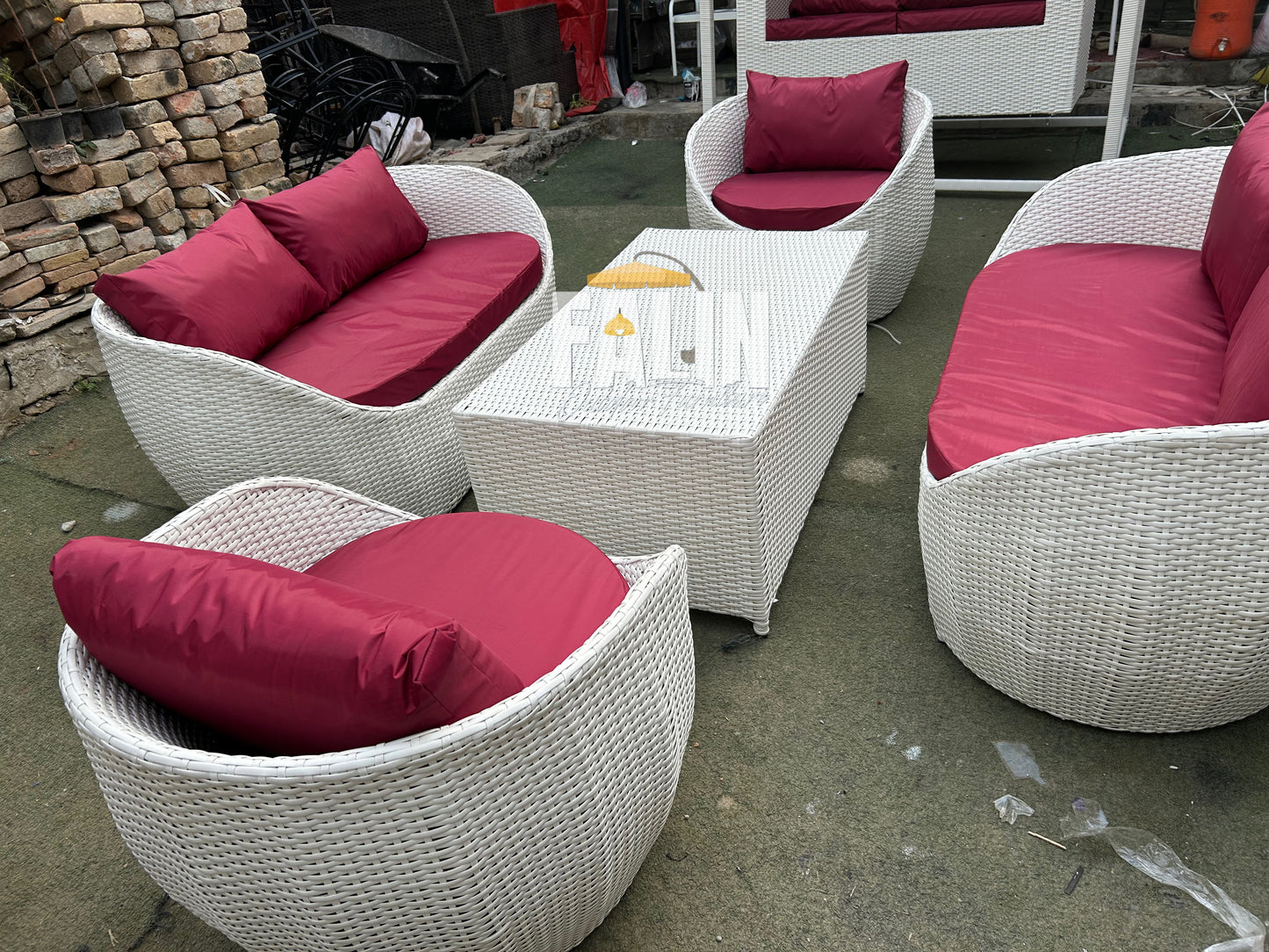 🤍 Royal Outdoor Rattan sofa Lounge Set  🤍