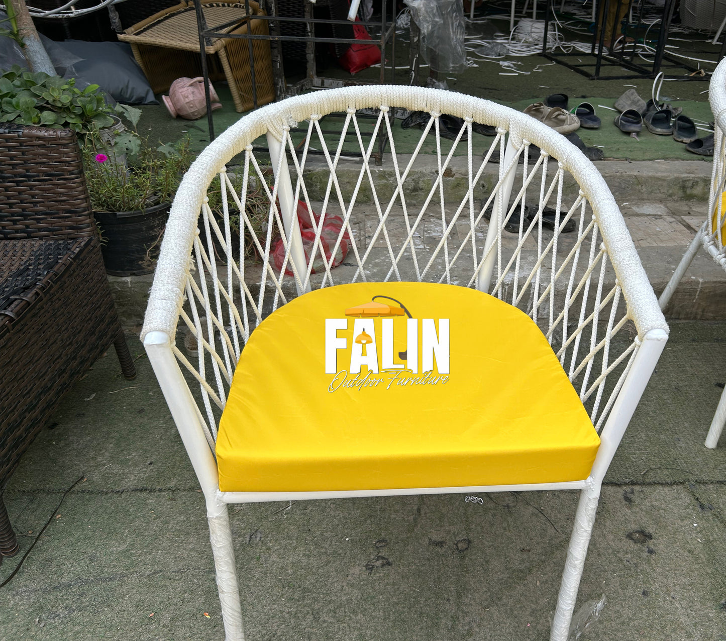 ✨ Bright • Stylish • Comfortable rope chairs set✨