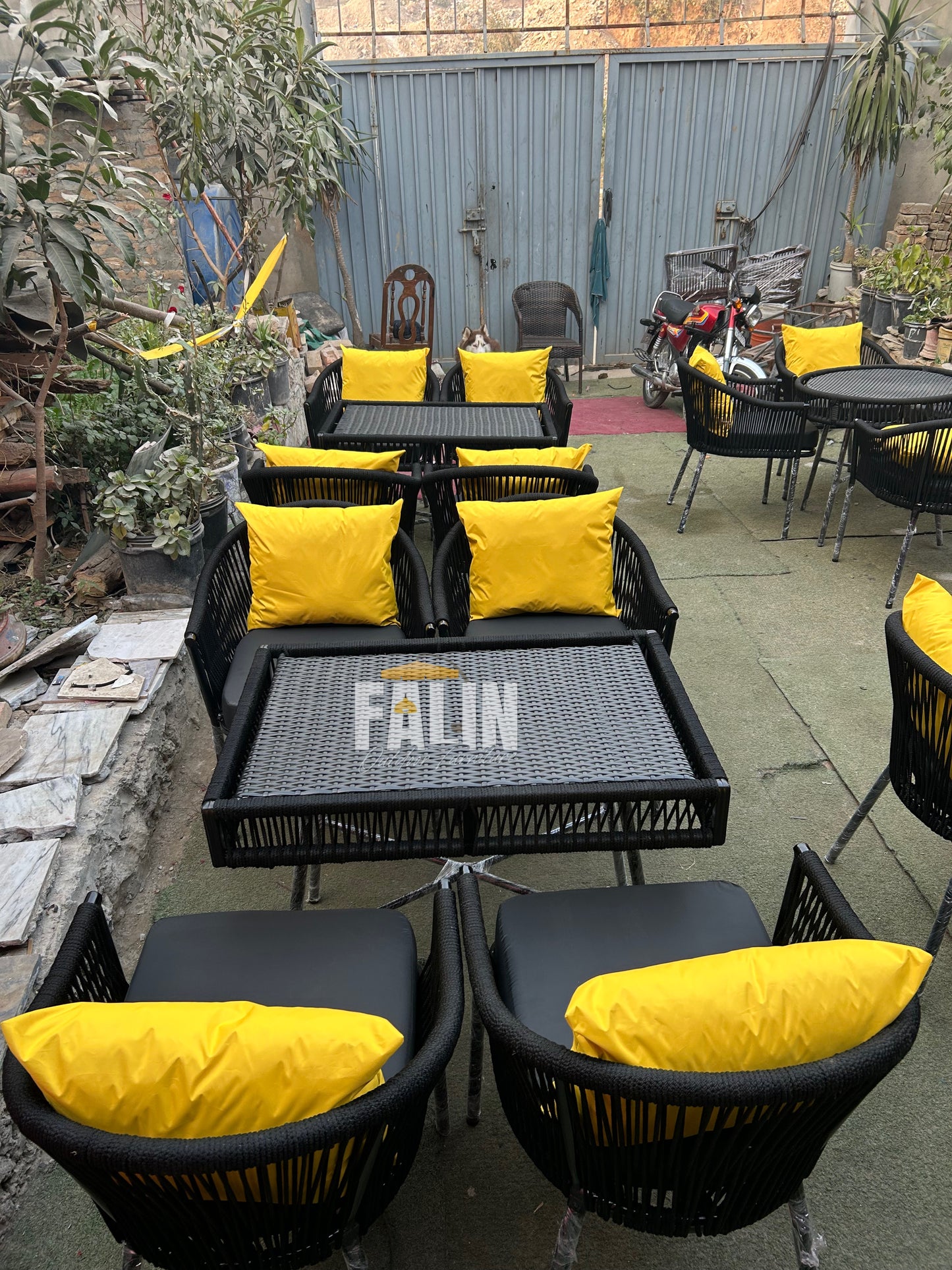Eagle 🦅 Rope Chair Cafe and Restaurant Seating