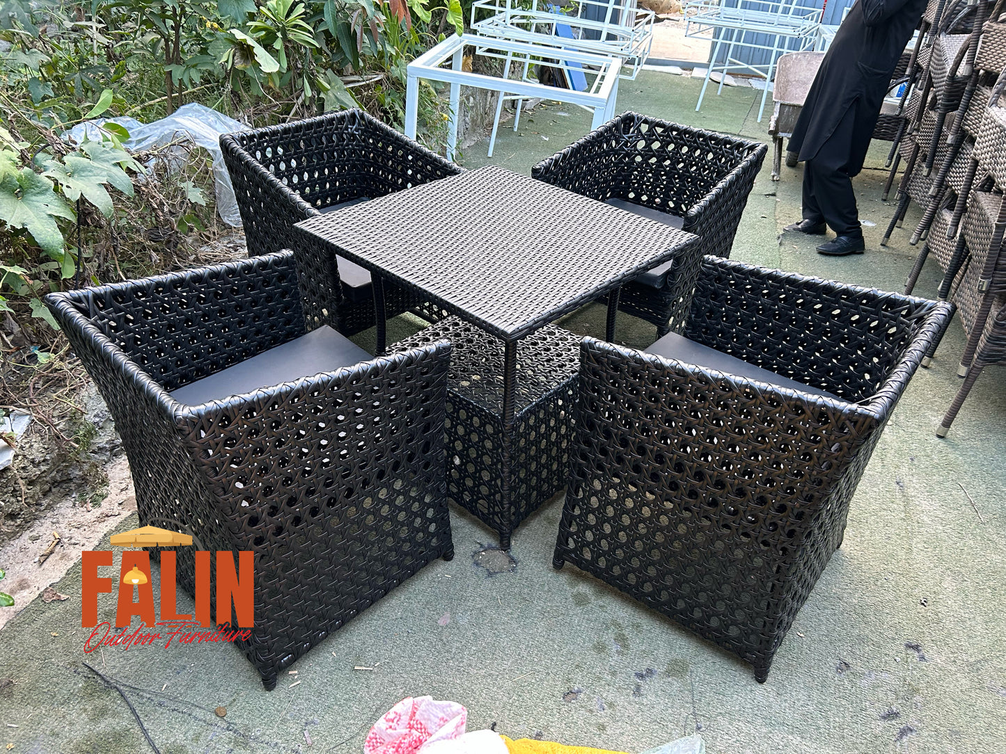 Premium Rattan sofa chair set