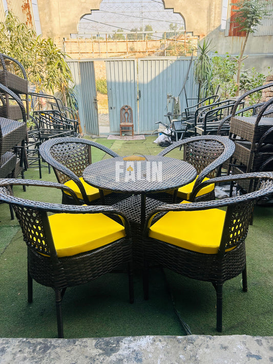 ✨ 4 Parson Outdoor Rattan Furniture Set ✨