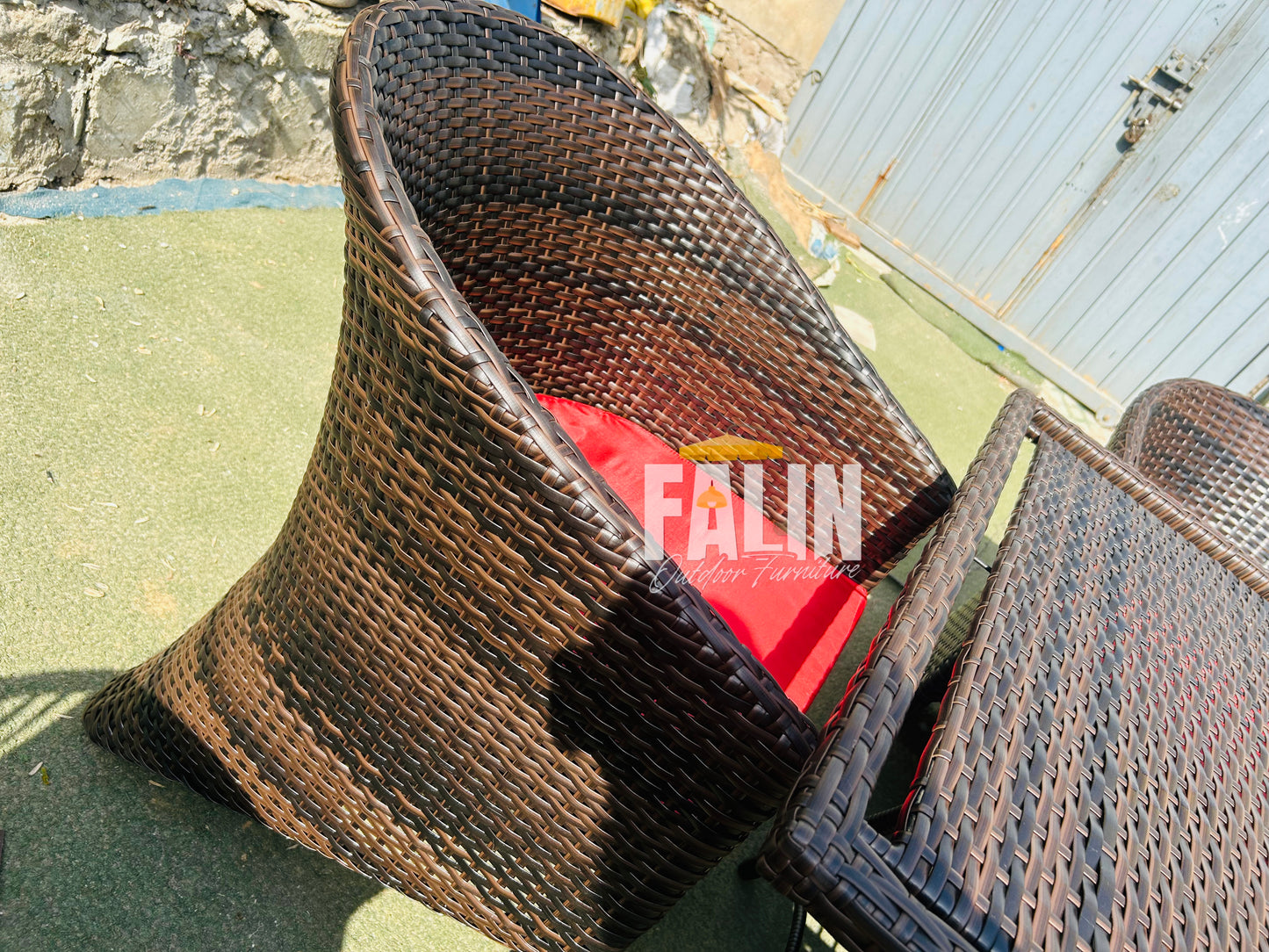 🔥 D body Shap Rattan Chair ! 🔥