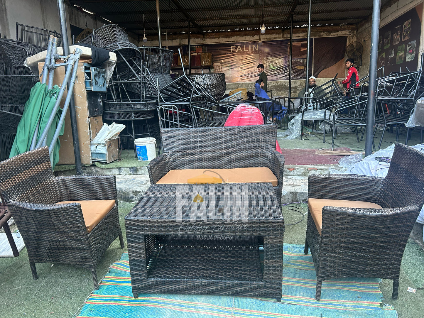 Ranttan Dining 4 seater sofs set