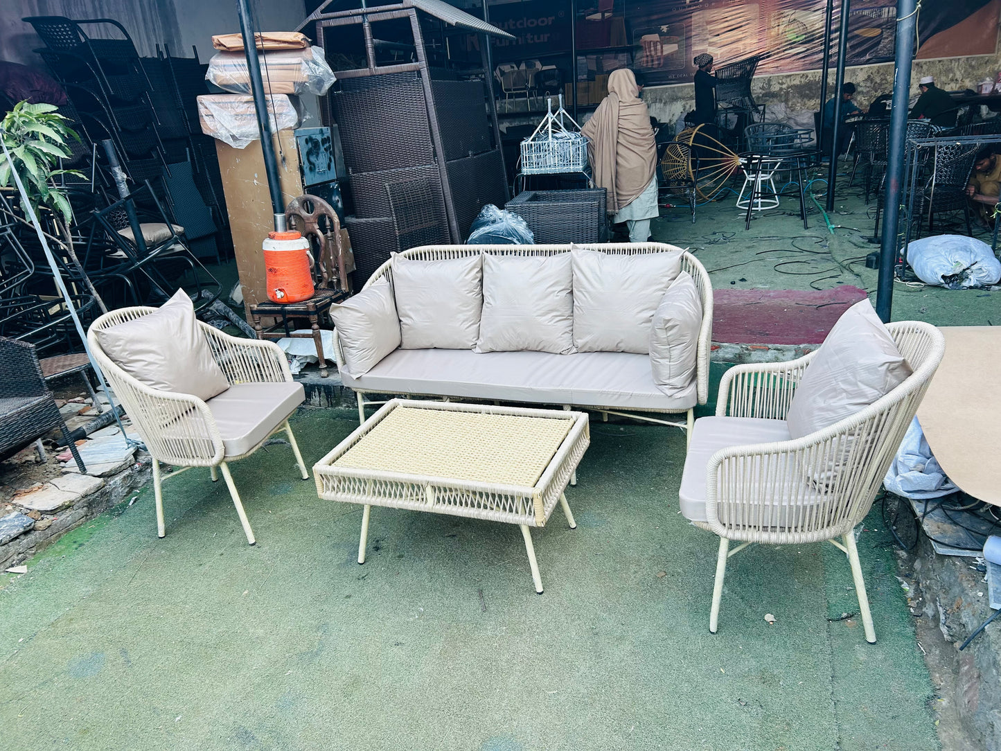 👑🌿 King Rope Sofa Set 🌿👑