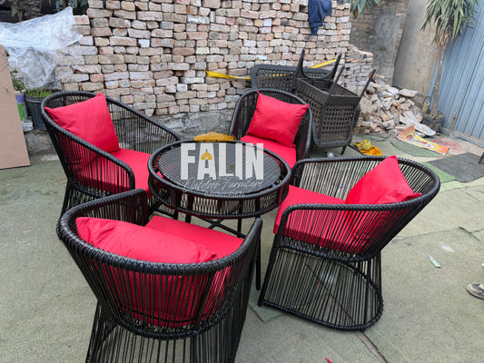 Rope single sofa set