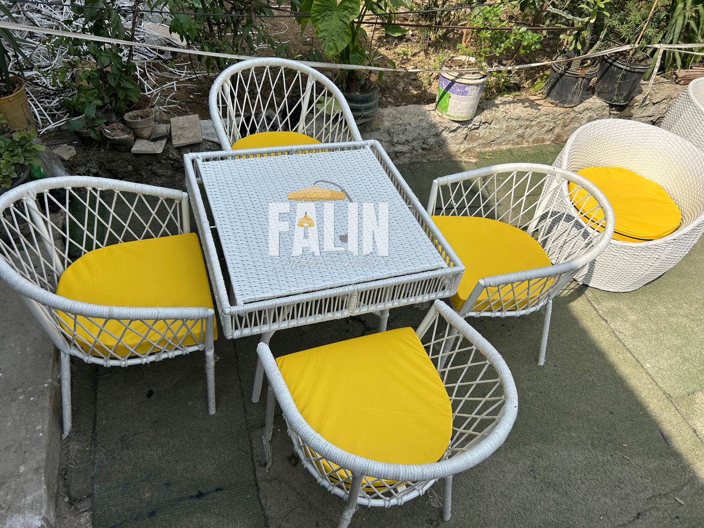 ✨ Bright • Stylish • Comfortable rope chairs set✨