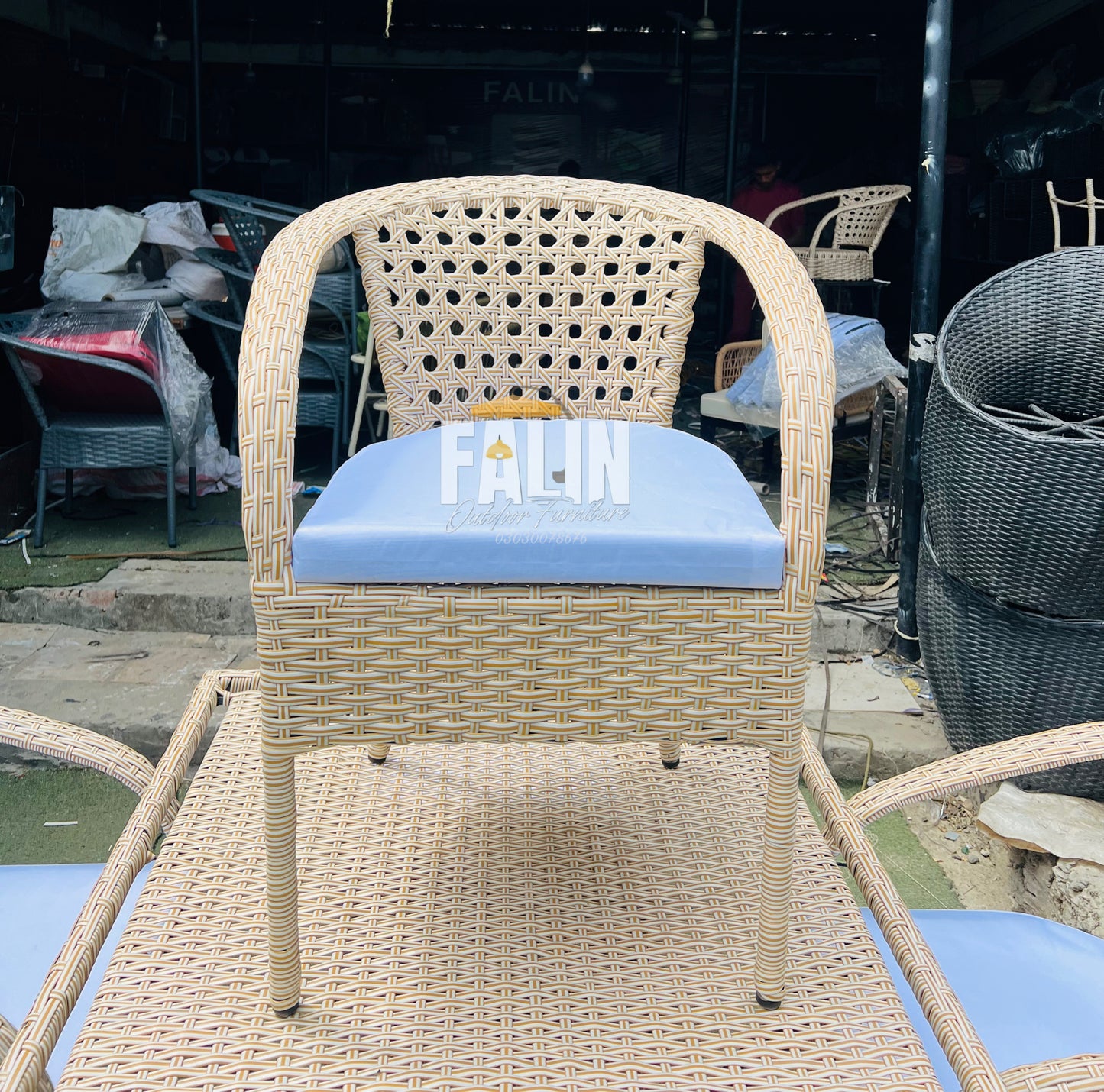 4 seater dining Outdoor Rattan Furniture Set