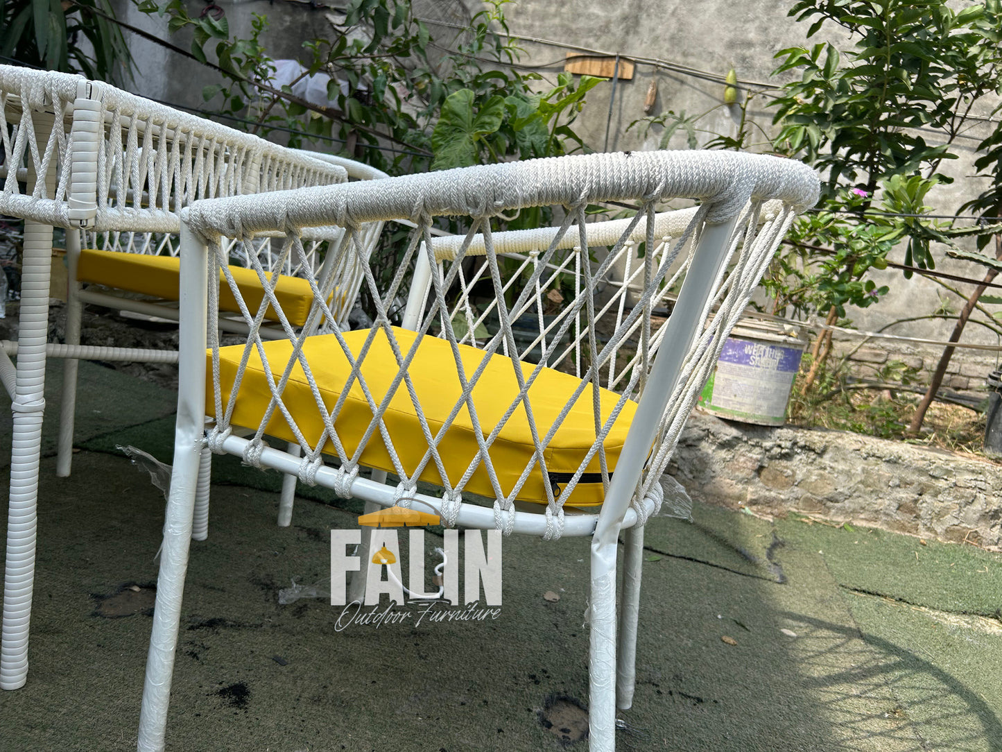 ✨ Bright • Stylish • Comfortable rope chairs set✨