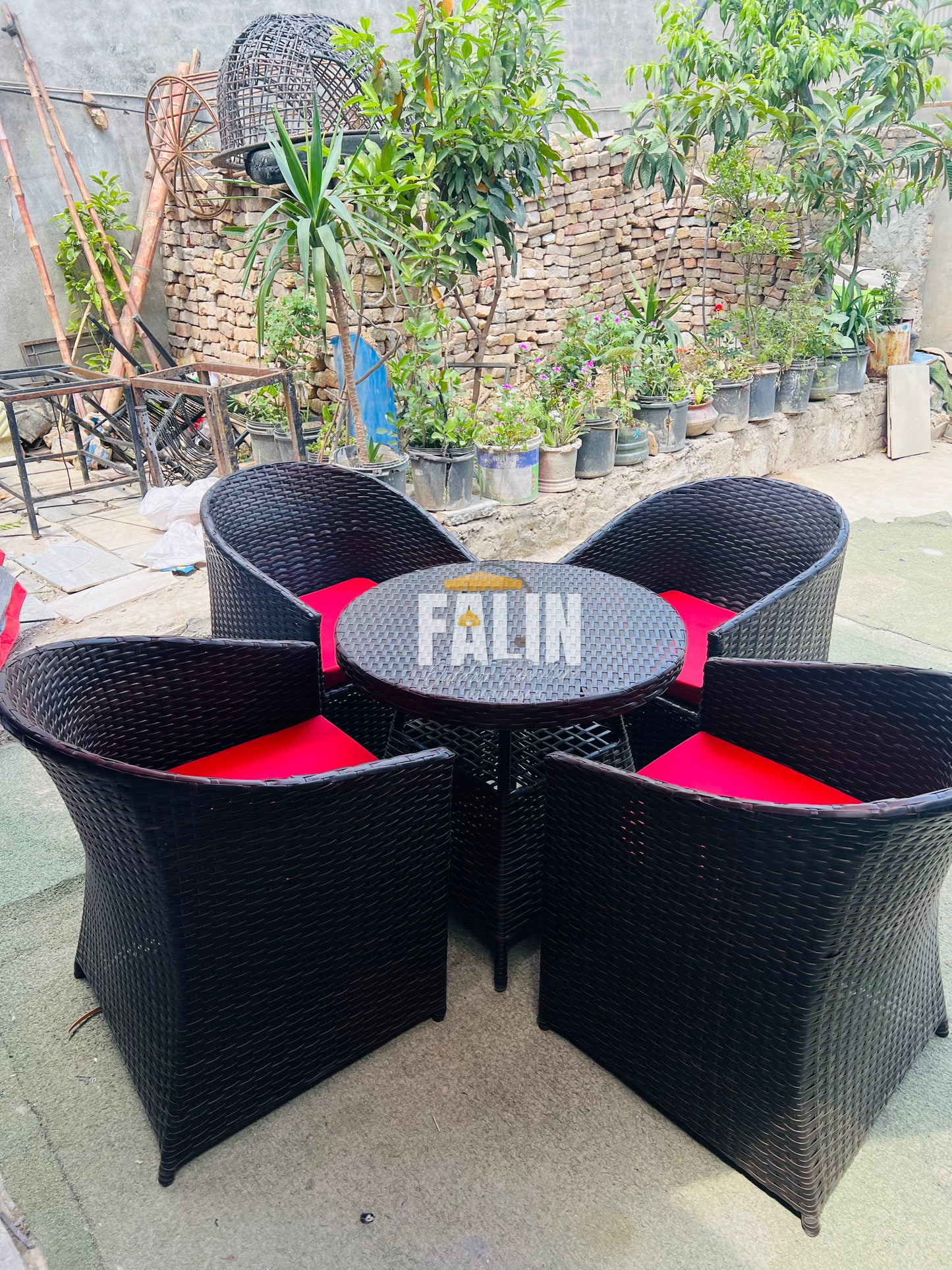 🔥 D body Shap Rattan Chair ! 🔥