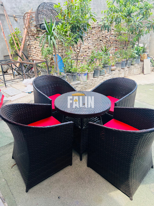 🔥 D body Shap Rattan Chair ! 🔥