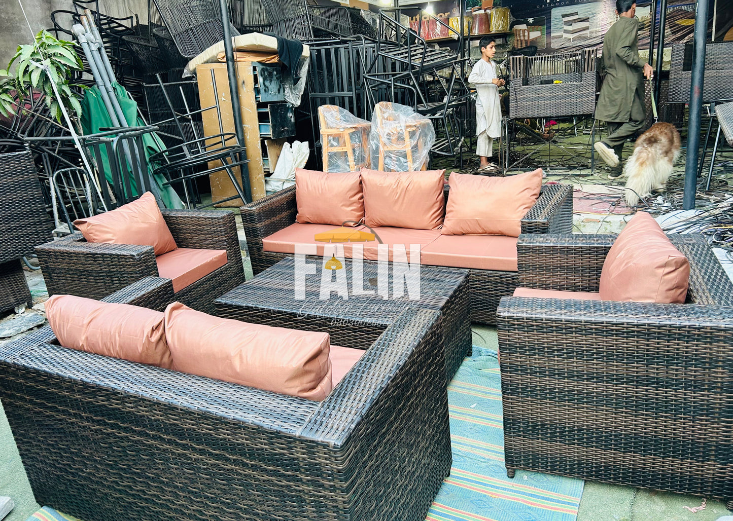 Ranttan 7 seater sofa set