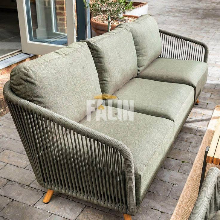 Premium Rope Outdoor Sofa Dining Set