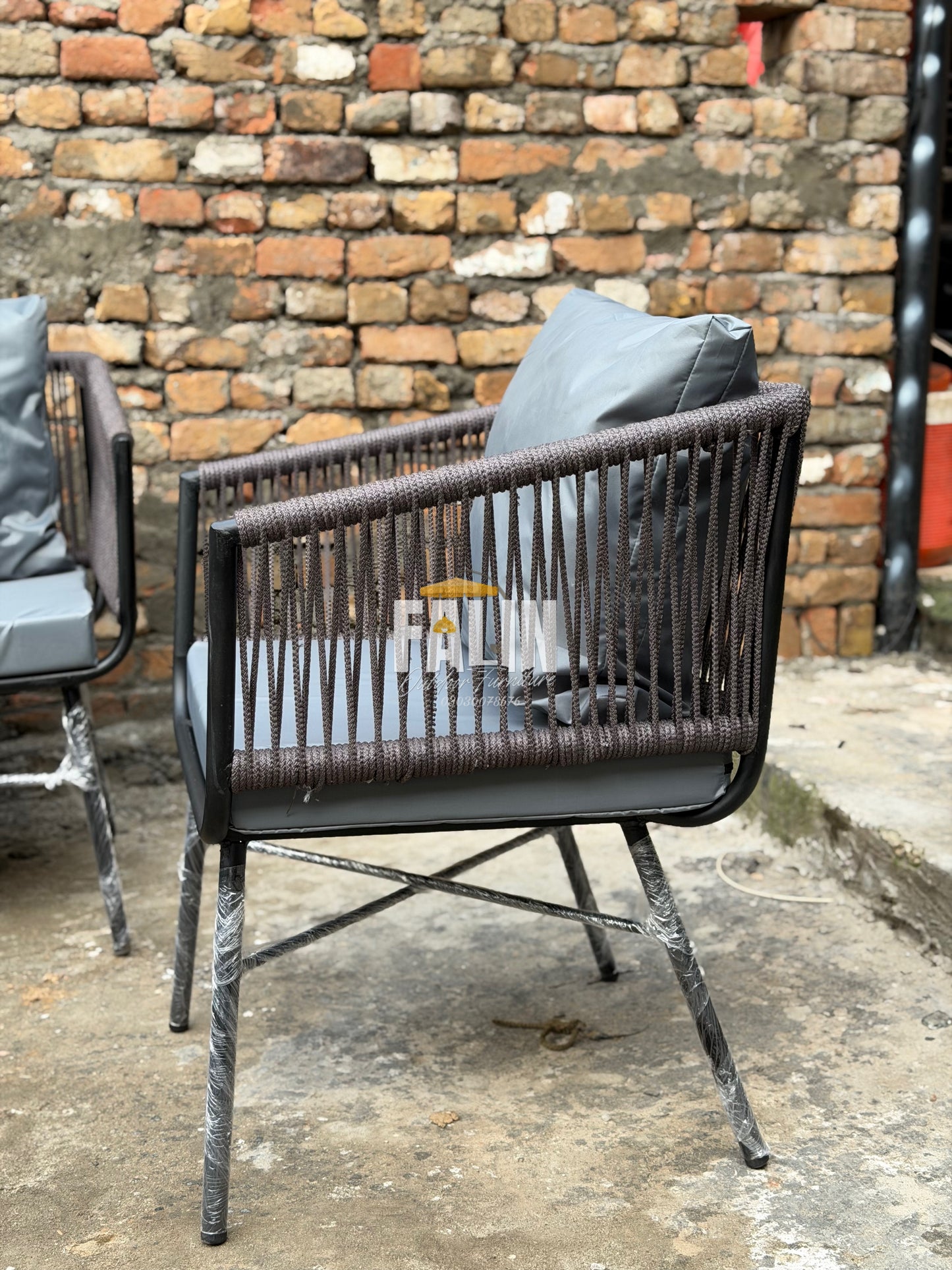5 Seater Rope Sofa Set
