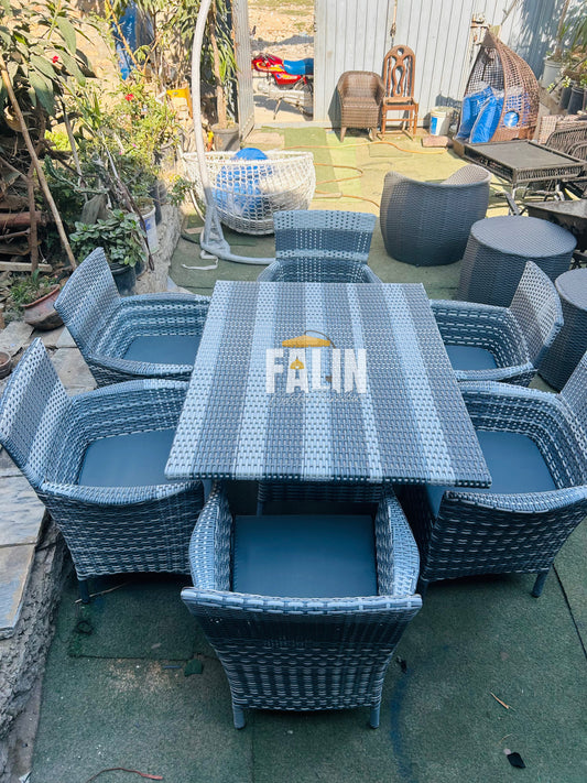 Wicker Dining Set Indoor Outdoor Patio Furniture